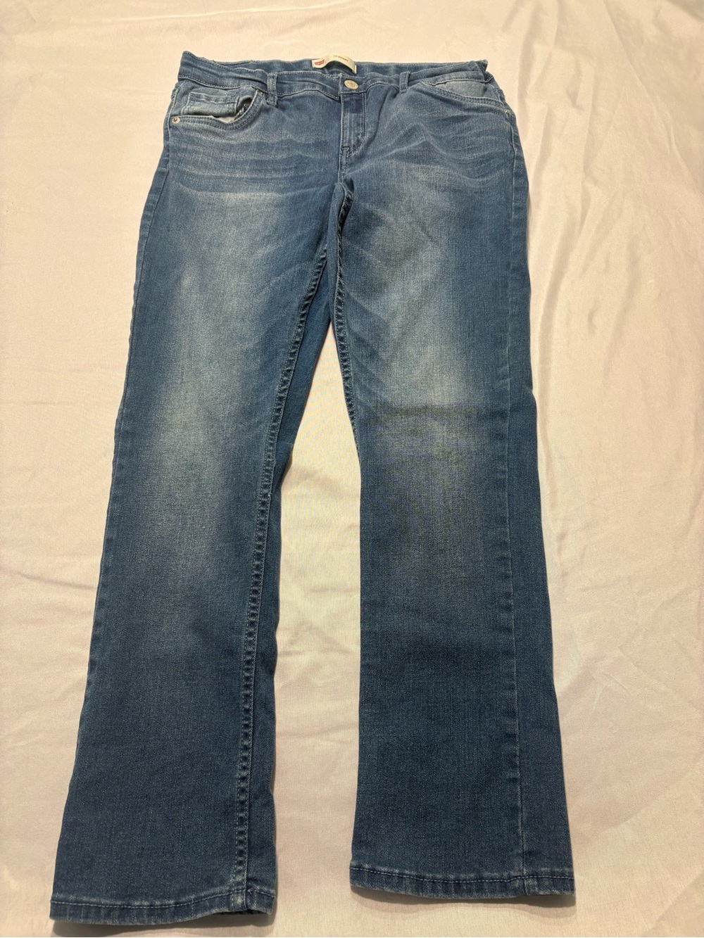 Levi's 711 Girls 12+ Medium Blue Flared Jeans